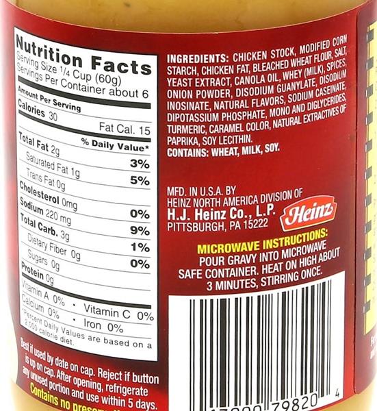 Heinz ignature Roasted Chicken Gravy HyVee Aisles Online Grocery