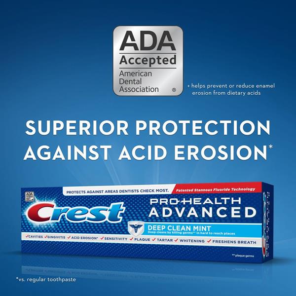 crest toothpaste ada approved