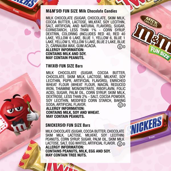 M&M'S - M&M'S, Chocolate Candies, Valentine Exchange, Milk
