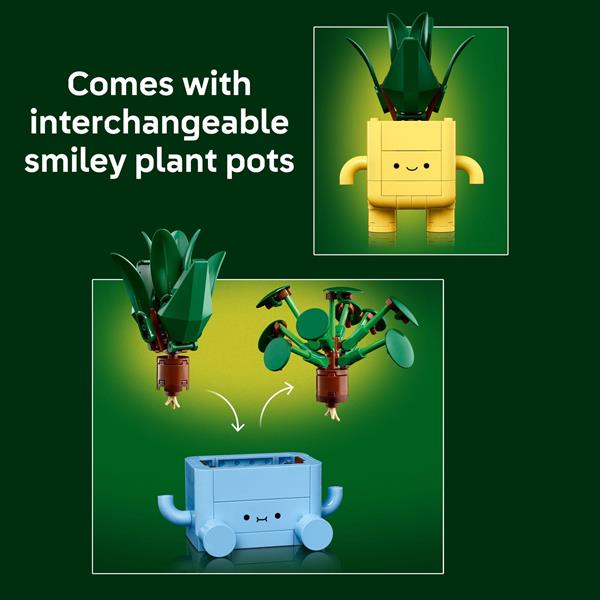 LEGO Botanicals Happy Plants, 9+, 10349, 217 Pieces | Hy-Vee