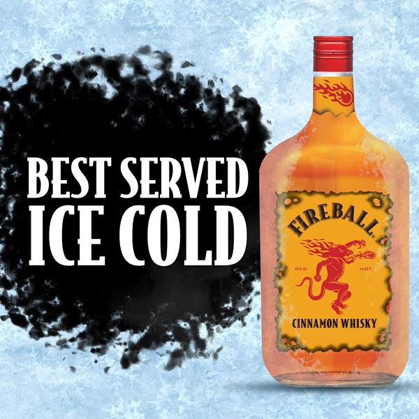 Fireball Hot Cinnamon Blended Whisky 1.75L – 66 Proof (ABV 33%) | Hy ...