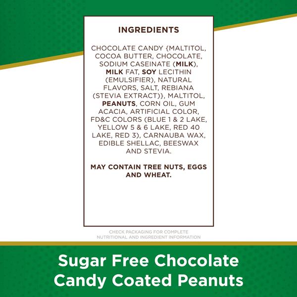 Russell Stover Sugar Free Chocolate Candy Coated Peanuts