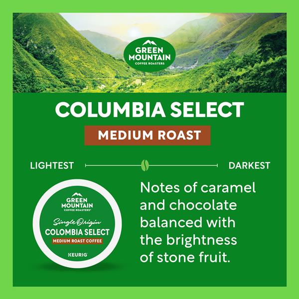 Green Mountain Coffee Roasters Colombia Select Keurig Single-Serve