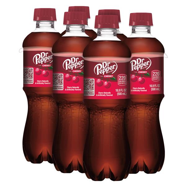 Dr Pepper Cherry Soda, 6 Pack | Hy-Vee Aisles Online Grocery Shopping
