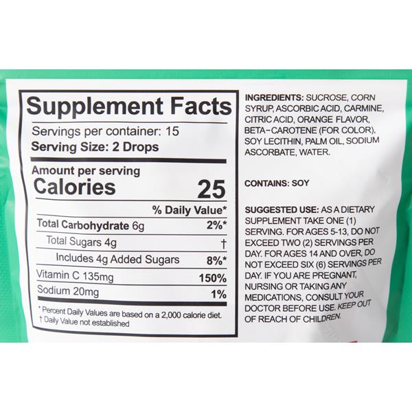 Hy-Vee Citrus Flavor Vitamin C Drops | Hy-Vee Aisles Online