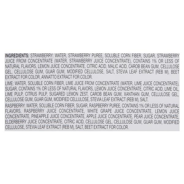 Halo Top Fruit Pop Variety - Strawberry, Lime, Raspberry Pops, 12pk ...